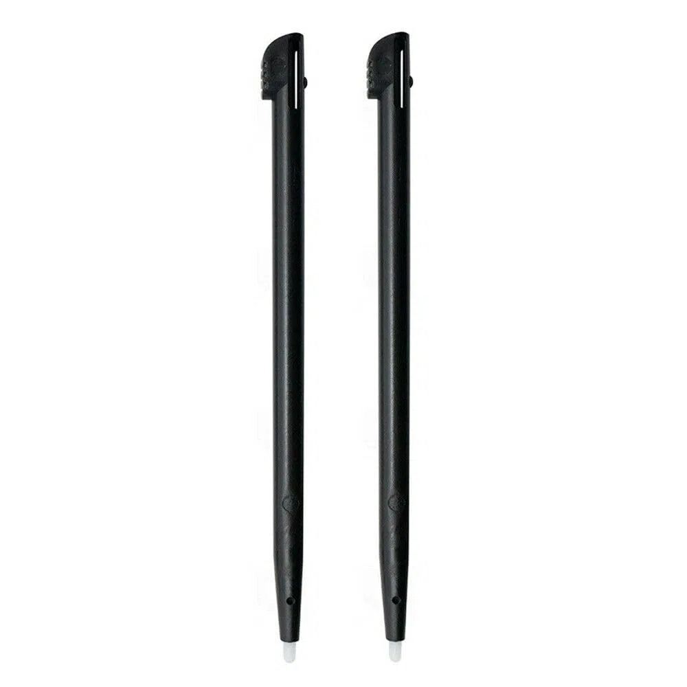 FPC 2 lápices capacitivos de repuesto negros para pantalla táctil, compatibles con Nintendo DSi XL (NDSi XL)
