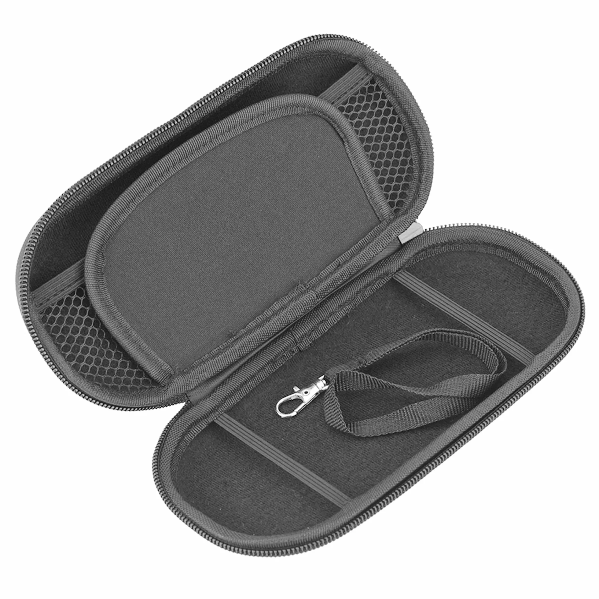 Tbest Hoesje , Slim Case,Funda para 3000, Case, Estuche de Transporte de Doble Compartimento Negro Estuche Protector Rígido Funda de Transporte Bolsa (Negro)