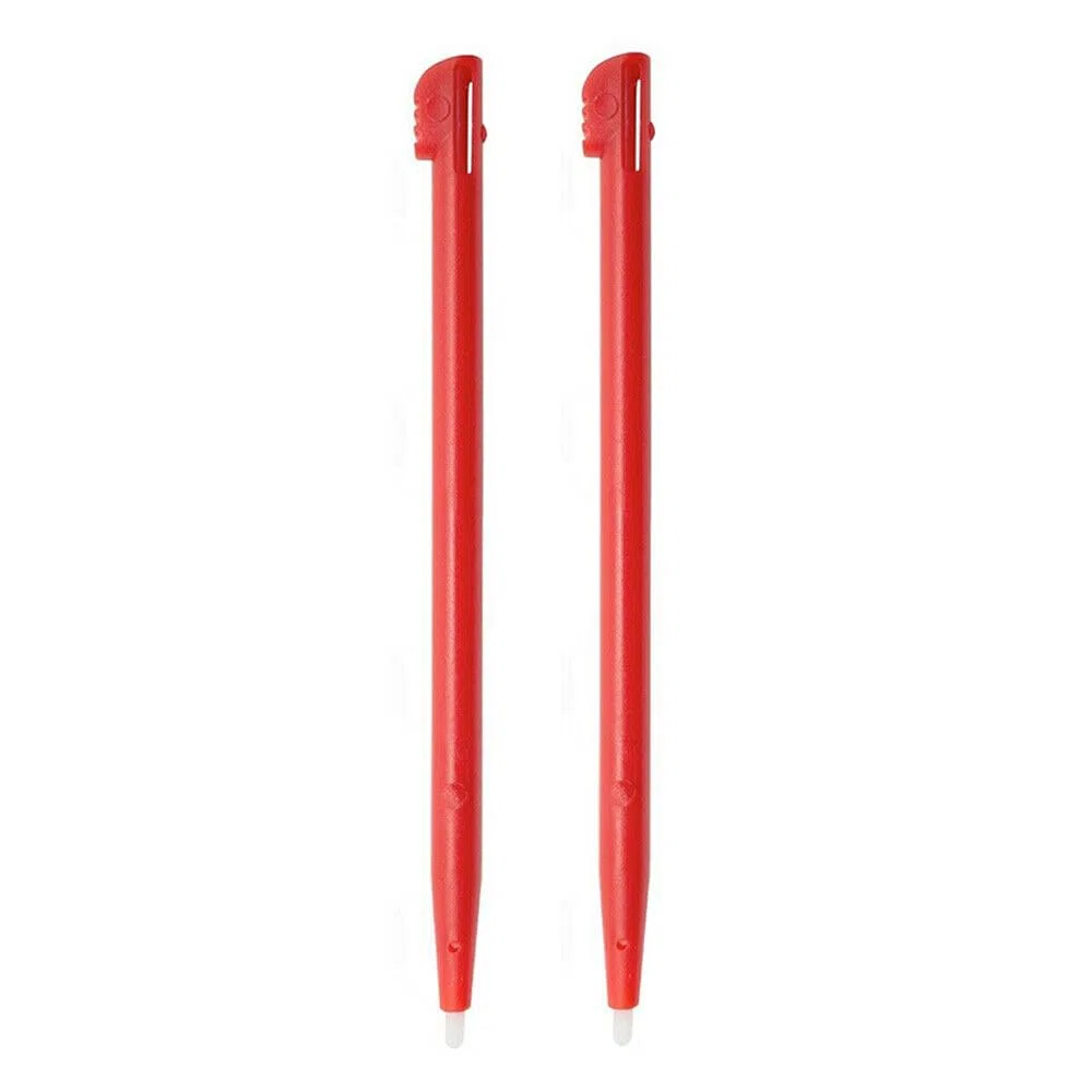 2 lápices capacitivos de repuesto para pantalla táctil, color rojo, compatibles con Nintendo DSi XL (NDSi XL)