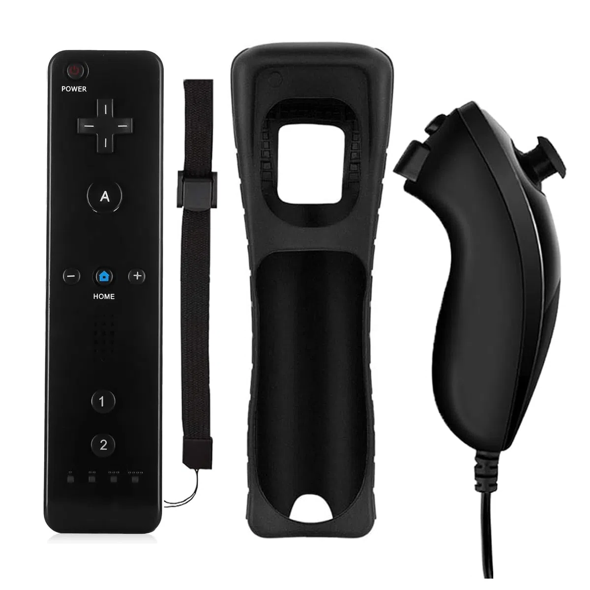 QUMOX Mando a Distancia Mando a Distancia + Nunchuk para Wii