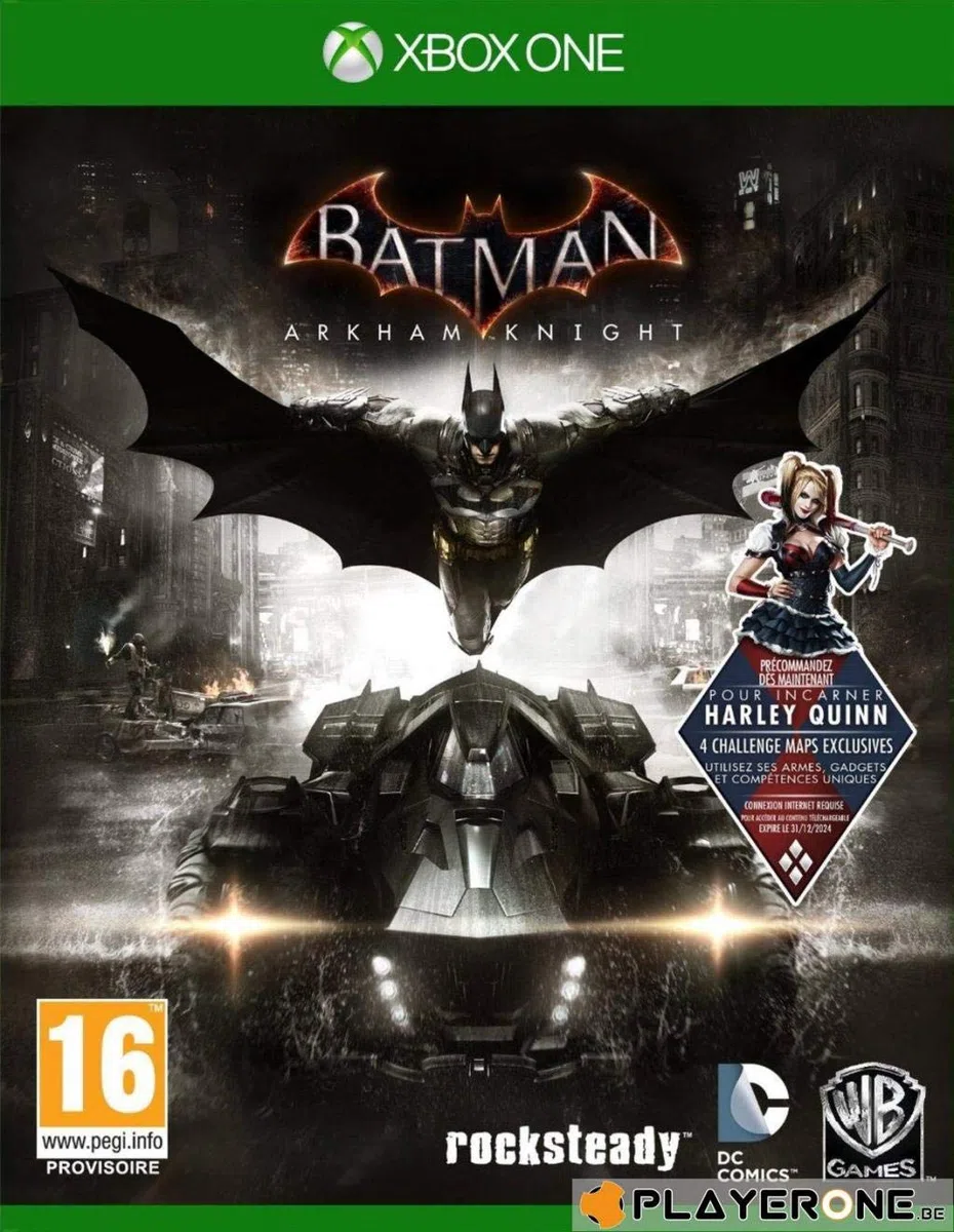 Xbox1 Batman : Arkham Knight D1 Edition (harley quinn dlc)
